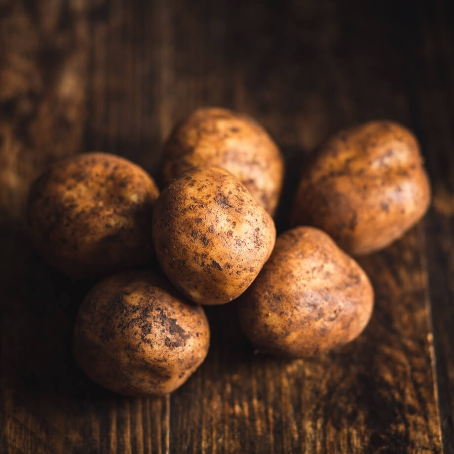 Organic New Season White Potatoes 800g